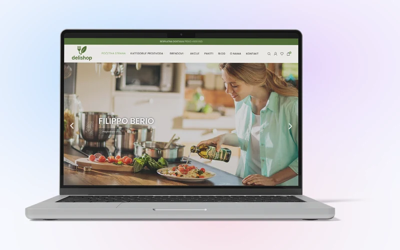 Delishop — webbshop för delikatesser