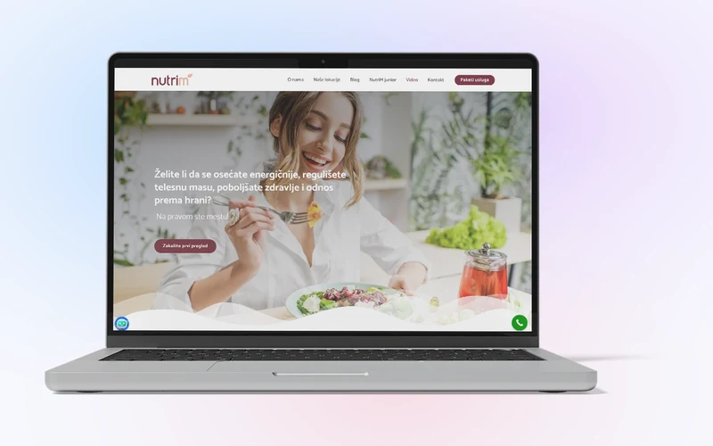 NutriM — sajt för kostrådgivning