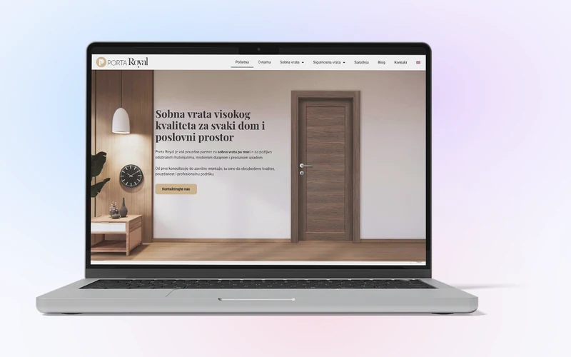 Porta Royal — webbshop för dörrar och inredning