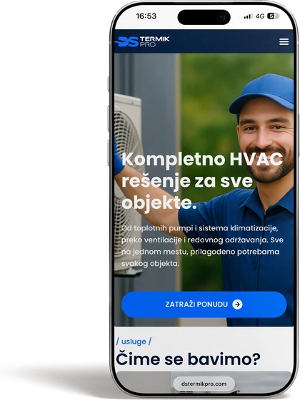 DS Termik Pro i mobilen